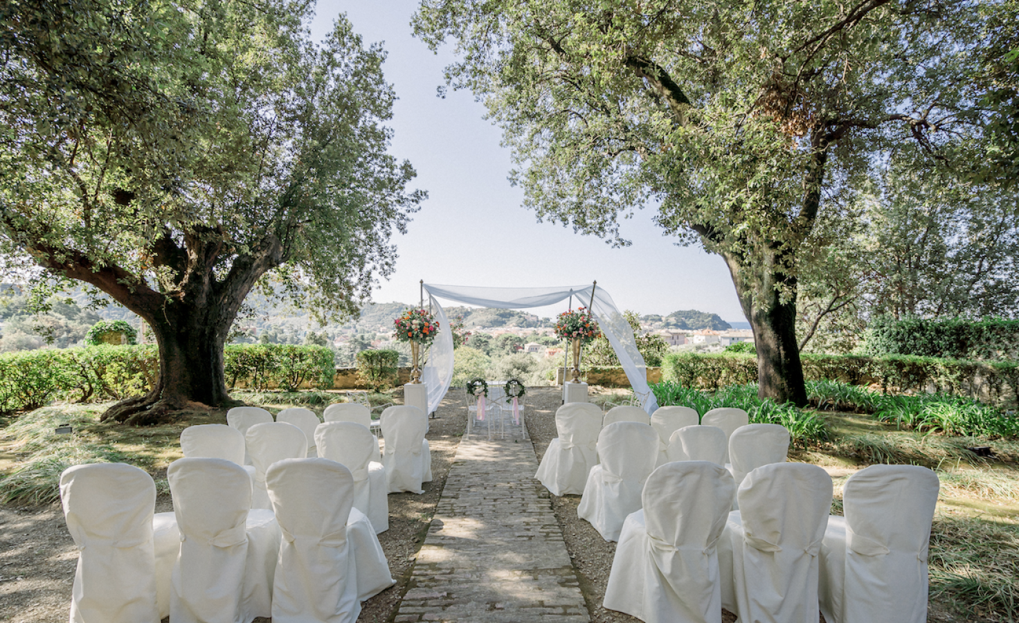 Sul mare del Tigullio, in una villa antica